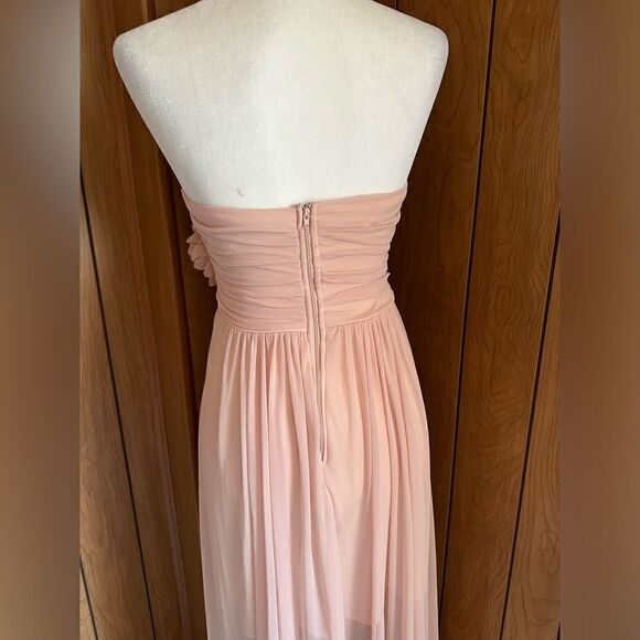 CITY STUDIOS Juniors' High Low Peach Dress - Picture 5 of 7